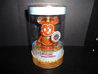 Disney 3  Vinylmation Jingle Smells Gingerbread Figure Ornament Nib • $34.99