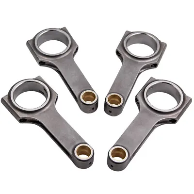 Forged Steel H-Beam Connecting Rods For Honda Acura Civic CRX D16 D Series 137mm • $250