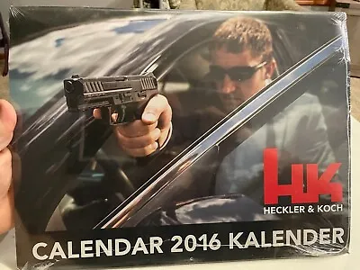 HK Heckler & Koch 2016 Calendar Unopened Collectible Factory Calendar  • $12