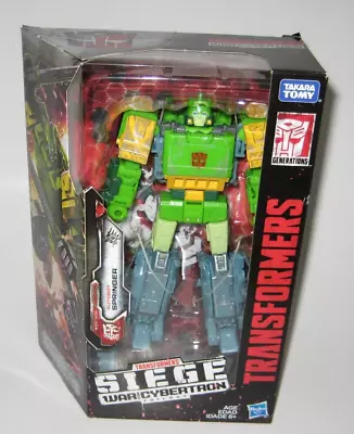 Transformers Siege War For Cybertron Autobot Springer Voyager Class Brand New • $39.99