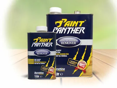 £20.95 • Buy Barrettine Paint Panther ~ Paint & Varnish Remover / Stripper 1L, 2.5L, 4L 