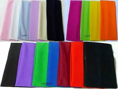 £1.95 • Buy Stretchy Kylie Band Hairband~headband Ladies/men's Sports Black/colours 7cm Wide