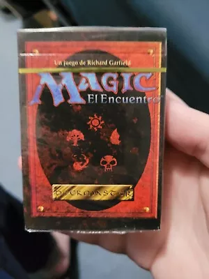 4th Ed. White Border Starter Deck SPANISH Starter / Tournament Deck  Magic MTG • $250