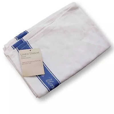 3pc Linen Bar Glass Cloth Tea Dish Towel Clothes Dry Cleaning Kitchen Restaurant • £7.95