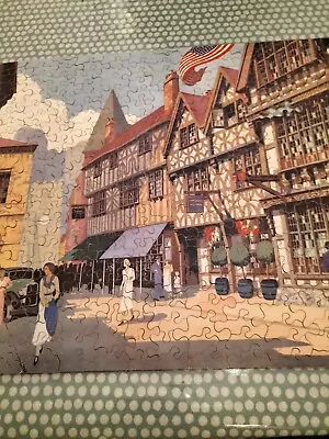 Vintage Jigsaw GWR  Chad Valley. Stratford Upon Avon Harvard House/Square. • £7