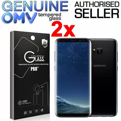 2 X GENUINE Tempered Glass Screen Protector Film For Samsung Galaxy Note 8 Note8 • $18.95