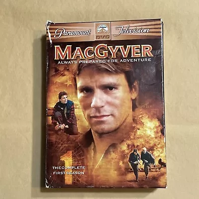 MacGyver: Season 1 Complete First (DVD 1985) Free Shipping Paramount Collection • $6.49