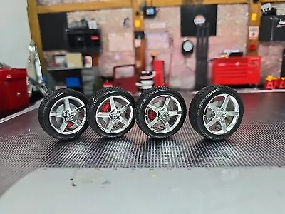 1:18 Scale Wheels And Discs  Roush Ford Mustang 427R 2010 Project  Spares... • £19.99