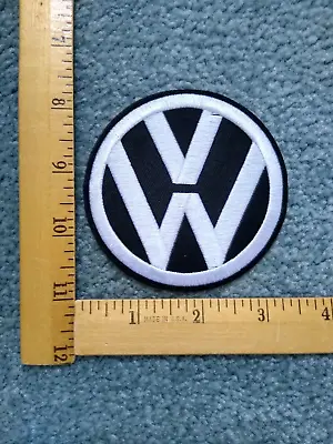 1 VW VOLKSWAGEN CAR AUTO IRON ON PATCH  Free Shipping • $4.59