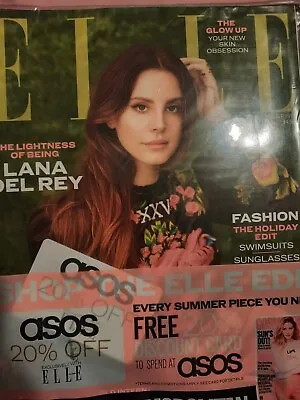 Lanq Del Rey Uk Elle Magazine June 2017 LANA DEL REY PHOTO • £29.99