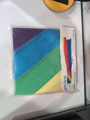 VTG 1986 - Go Fly A Kite-  60  Ripstop Nylon Rainbow Swirl Windsock #4780 Pride  • $11