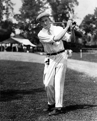 $4.99 • Buy US Amateur Golfer FRANCIS OUIMET Glossy 8x10 Photo Golf Swing Print Poster