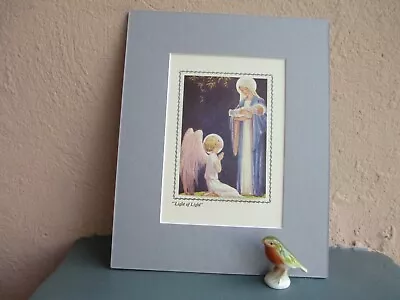 Vintage Margaret Tarrant Christmas Illustration Of Mary Child  And Angel 1942 • $15.50