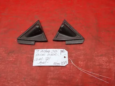 79-86 Ford Mustang Interior Door Mirror Lever Trim Cover Bezel Set Lh Rh Oem 2pc • $65