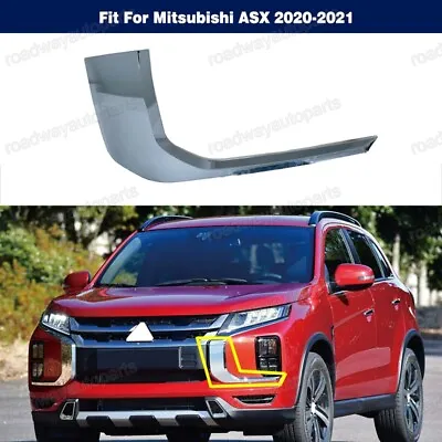 Front Bumper Lower Molding Strip Trim Chrome Left For Mitsubishi ASX 2020-2021 • $58.74