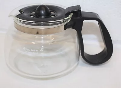 Genuine Mr. Coffee 4 Cup Coffee Maker Replacement Glass Carafe CLEAN 4  Tall • $12.95