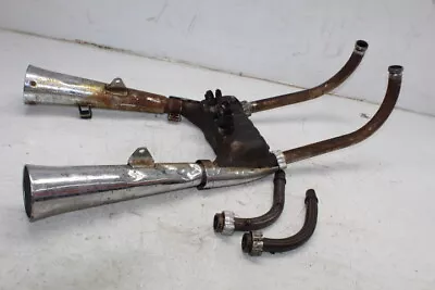 $97.50 • Buy 82-84 Honda V45 Magna Vf750c Full Exhaust System Headers Pipe Muffler