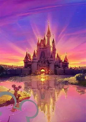 Disney Castle A4 Art Print Photo Picture • £4