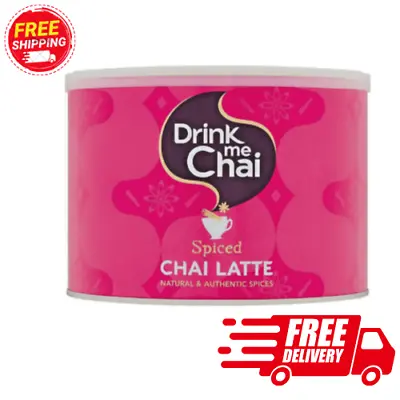  Drink Me Chai Spiced Chai Latte 1kg - Just Add WaterChai Latte Powder - 1 Pack • £11.65