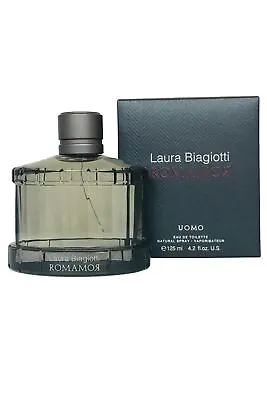 Laura Biagiotti Romamor Uomo Eau De Toilette Spray 125ml Mens Fragrance • £41.49