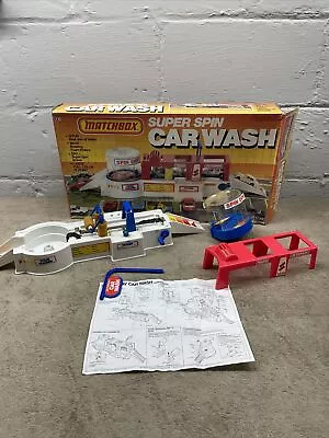 1990 Matchbox Super Spin Car Wash! Incomplete-Damaged Belt • $29.95