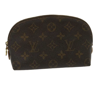 £144.20 • Buy LOUIS VUITTON Monogram Pochette Cosmetic PM Pouch M47515 LV Auth Fm1330