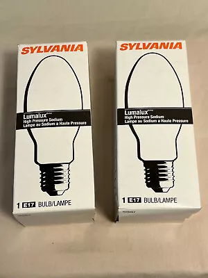 2x Sylvania Lumalux HPS LU70/MED 67504-1 70Watt High Pressure Sodium Lamp S62 • $18