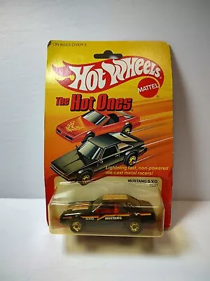 Vintage Hot Wheels The Hot Ones Mustang SVO 1982 # 9531 • $64.95