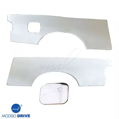 ModeloDrive FRP DMA Wide Body Fenders 30mm (rear) /w Gas Cap S13 For Silvia Nis • $404