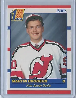 1990-91 Score #439 Martin Brodeur RC Rookie Card New Jersey Devils Blues HOF • $0.99