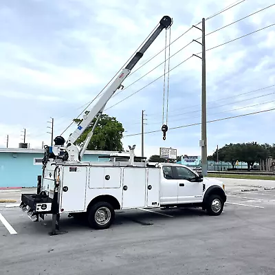 2017 Ford F-550 Drw Xlt Crane Welder Air Service Mechanics Truck 450 Dodge Ram • $99999