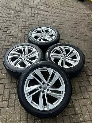 Audi Q7 Genuine Alloy Wheels 20”  285/45/20 Bridgestone  • £399