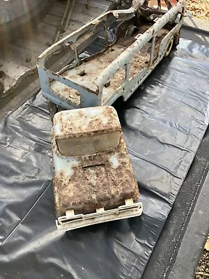 Vintage Buddy L Boat Hauler Marine Tranporter Truck Rough Restoration Project • $12.99