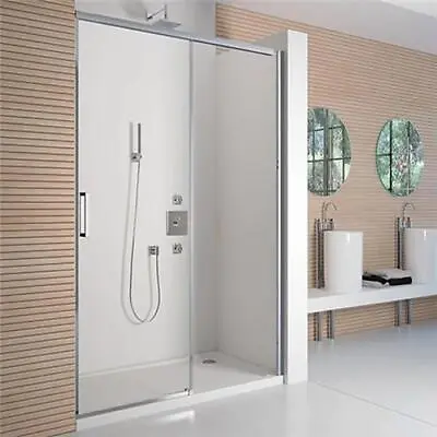 Merlyn 8 Series Frameless Sliding Shower Door 1200mm Wide - 8mm Glass • £822.95