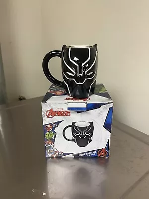 Marvel Avengers Black Panther 20 Oz. Sculpted Ceramic Mug With Box • $19.99