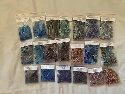 Lot Collection Seed Bead Mixes Toho Preciosa More Mixed Colors Premium • $10.99