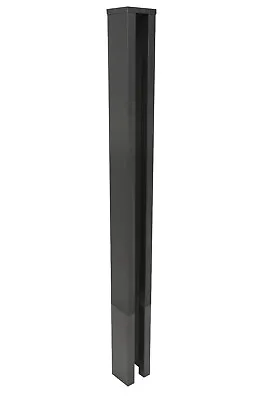 £54.99 • Buy Slotted Concrete End Post Extender Black Free Delivery Up To 7 Feet