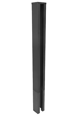 £54.99 • Buy Slotted Concrete End Post Extender Black Free Delivery Up To 7 Feet
