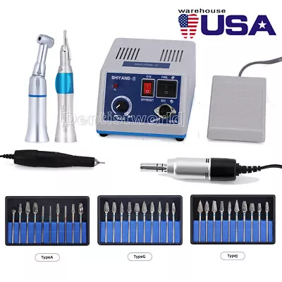 Dental Lab Marathon 35k Rpm Electric Micro Motor Polishing Burs Drill Handpiece • $17.75