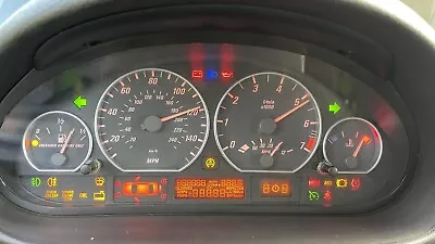 OEM BMW E46 Instrument Cluster Speedometer Automatic MPH Tested 155197 Miles • $155