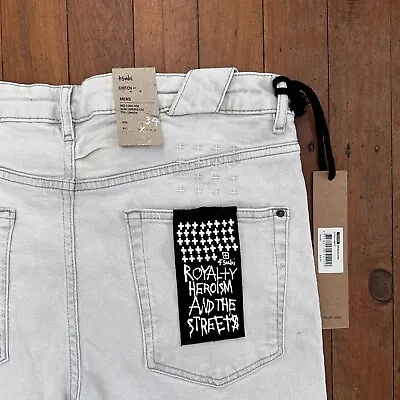 Ksubi Chitch Habits White Skinny Jeans Size 34 BNWT  • $110