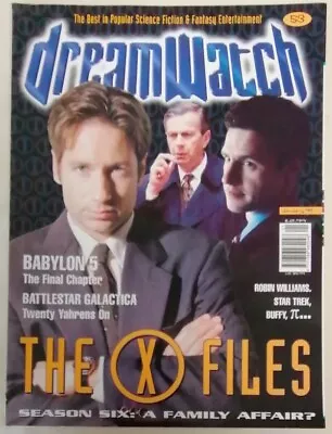 MAGAZINE - Dreamwatch Magazine Issue #53 January 1999 The X-Files Cover • £3