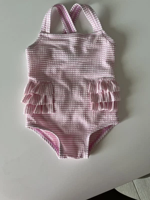 £4 • Buy Baby Girl Next Pink Frill Swimsuit 0-3 Months. Never Worn