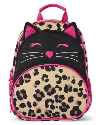 NWT Gymboree Girls Uniform Cat Leopard Backpack NEW • $20.99