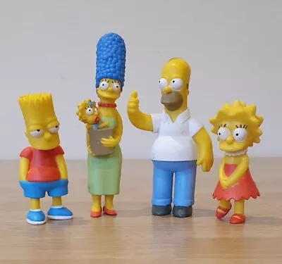 The Simpsons Collectible Figures Bundle 2015 - Homer Marge Bart Lisa • £10