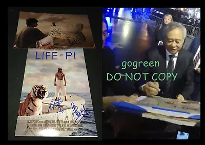 Suraj Sharma Signed LIfe Of Pi Poster 12x18 Photo Proof Ang Lee Cast Oscars  • £189.94