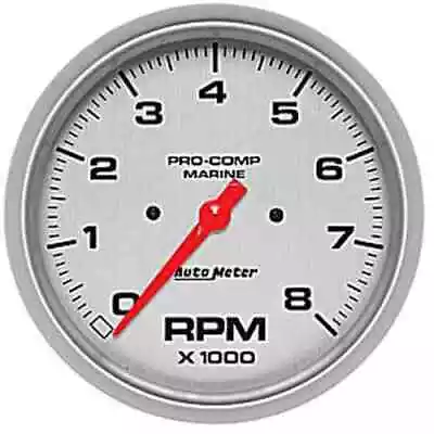 Auto Meter 200797-33 Pro-Comp Ultra Lite Marine Tachometer Diameter: 5 Range: 0- • $220.99