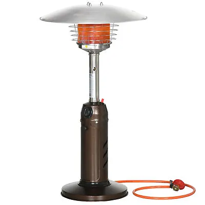 £89.99 • Buy Outsunny Gas Patio Heater With Tip-over Protection For Garden Camping Road Trip