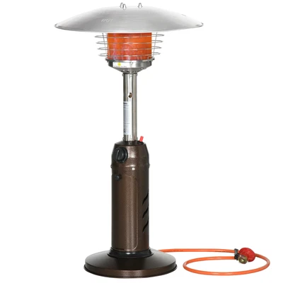£89.99 • Buy Outsunny Gas Patio Heater With Tip-over Protection For Garden Camping Road Trip