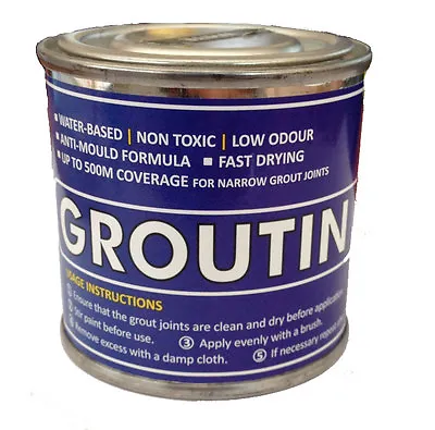 £11.87 • Buy 125ml Tile Groutin Paint - Ideal To Refurbish And Protect Tile Grout 11 Colours*